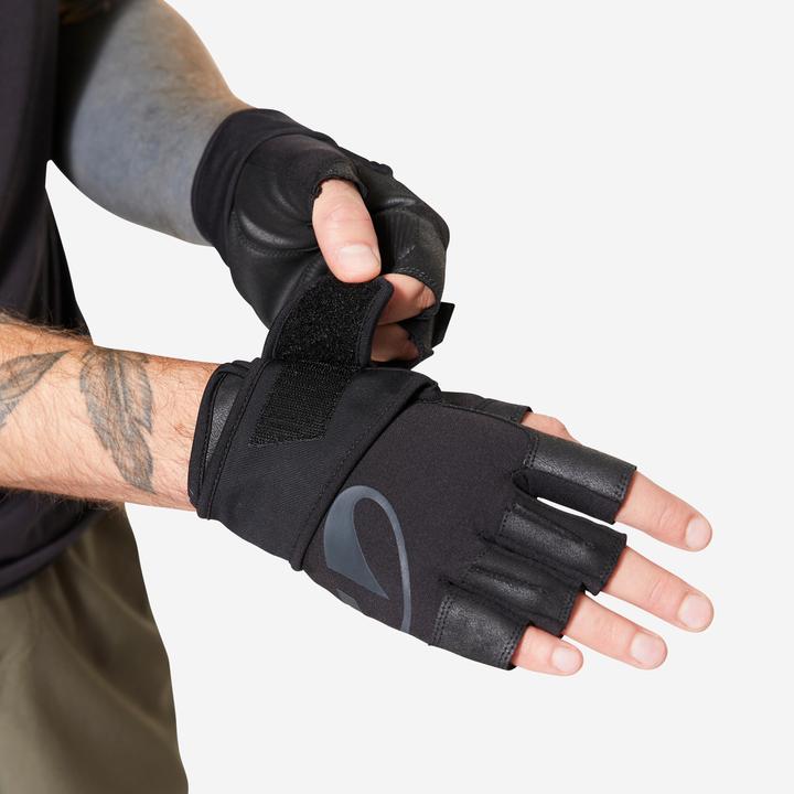 Image du produit Corength Gants de musculation support poignets et adhérence, noir (XL)