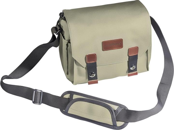 mantona Kameratasche Milano piccolo (Kamera Schultertasche)