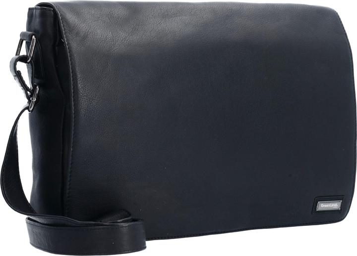 Immagine prodotto Greenland Nature Messenger in pelle nappa nera 38 cm (8 l)