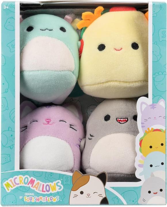 Produktbild Jazwares Micromallows 4-Pack 8.5cm (15.24 cm)