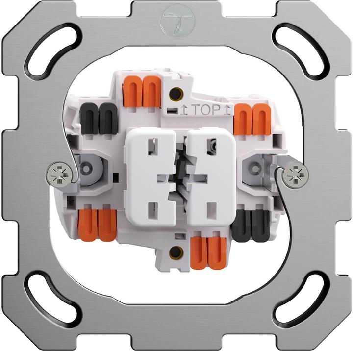 Immagine prodotto Feller Interruttore a pulsante/pulsante non illuminato normalmente aperto + commutazione 3/1P