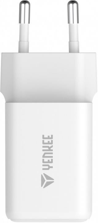 Immagine prodotto Yenkee USB-C Ladegerät 2x18W 3A Power Delivery 3.0 QC3.0 Weiss (35 W)