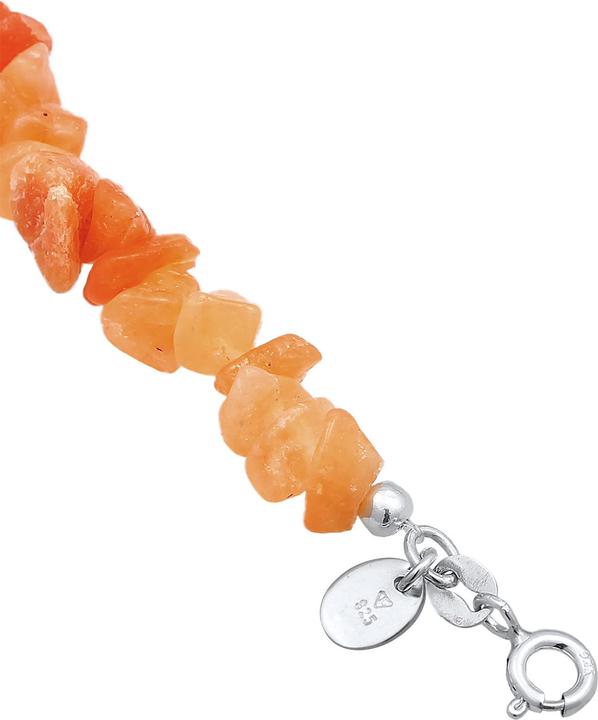 Immagine prodotto Elli Bracciale con pietre preziose (16 cm, Plastico, Argento 925, Avventurina)