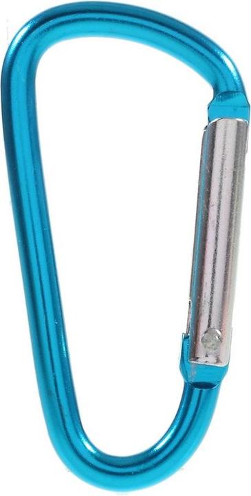 Produktbild Werkstein Aluminium Karabiner Haken, 5er Set, Schlüsselanhänger, assortiert