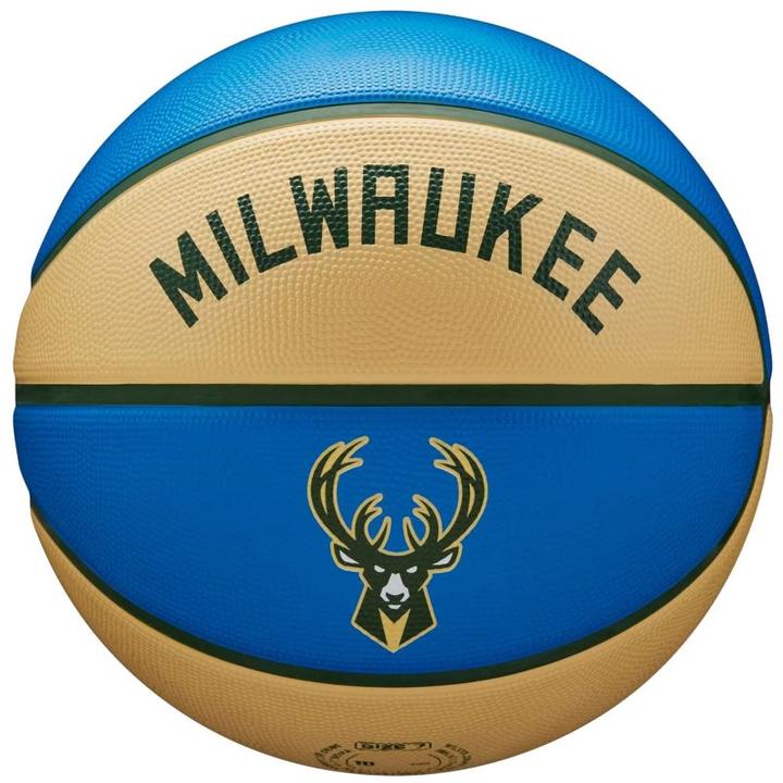 Immagine prodotto Wilson NBA Team City Edition Milwaukee Bucks Basketball