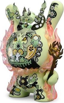 Actual product image Kidrobot Dunny La Flamme by Junko Mizuno 20 cm