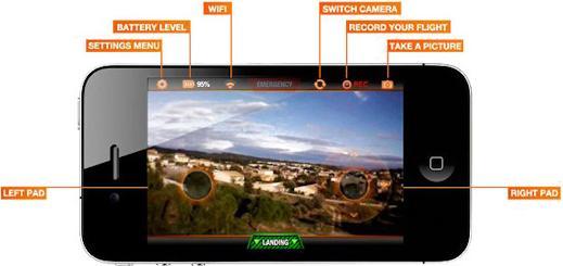 Image du produit Parrot AR Drone 2.0 (12 min)