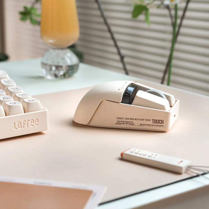 Produktbild Lofree OE909 TOUCH PBT Wireless Mouse-Tofu version