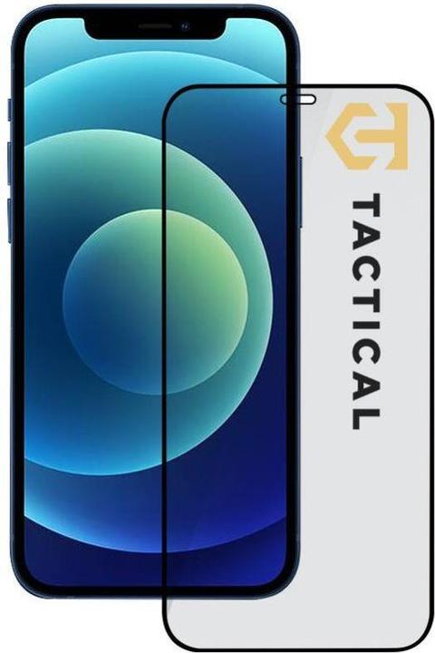 Tactical Glass 5D Apple iPhone 12/12 Pro Black (1 Stück, Apple iPhone 12, Realme 12 Pro+)