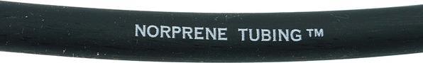 Produktbild Tygon R6010 Norprene Schlauch 11,2/8mm (5/16'ID) Schwarz (1 m, Kunststoff)