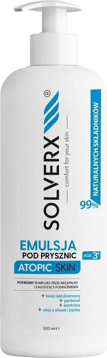 Solverx Emulsja pod prysznic ATOPIC SKIN 500ml (500 ml)