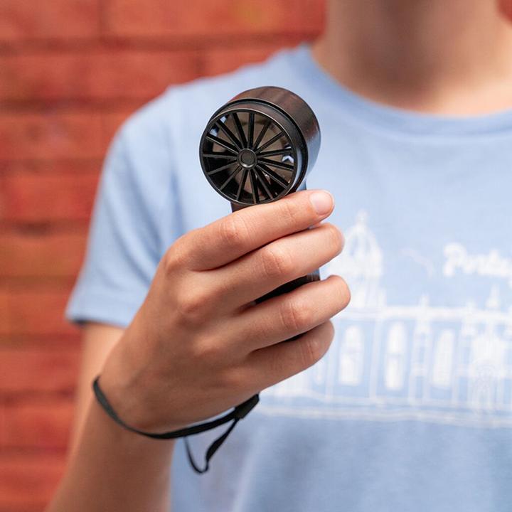 Immagine prodotto Kikkerland - Mighty Mini Fan - 4.5 cm x 10.5 cm x 3.25 cm