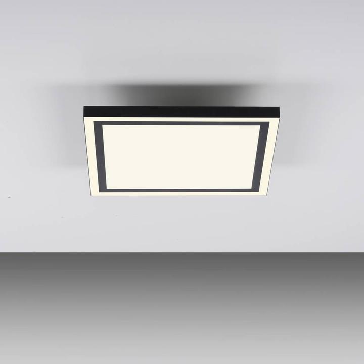 Image du produit Just Light EDGING-SMART LED Deckenleuchte Steuerbare Lichtfarbe 32W Schwarz/Weiss 14450-18 (3600 lm)