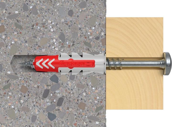 Produktbild Fischer SB Nylondübel Duopower mit Schraube A2 (4 Stk.)
