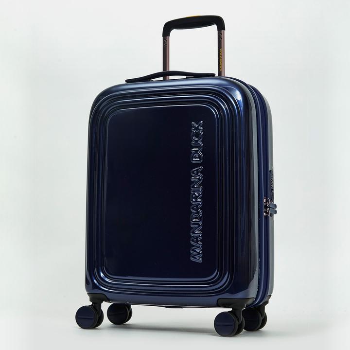 Immagine prodotto Mandarina Duck Logoduck + Metal 4 Rollen Trolley 55 cm mit Dehnfalte (40 l, Bagaglio a mano (fino a 50 litri))