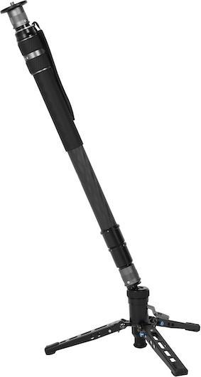 Produktbild Sirui SVM-145P Monopod mit Schnellwechselsystem, 145cm Höhe (Pedal Version) (Carbon)