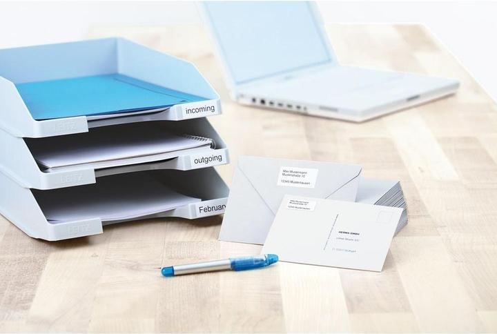 Actual product image HERMA A4 removable labels