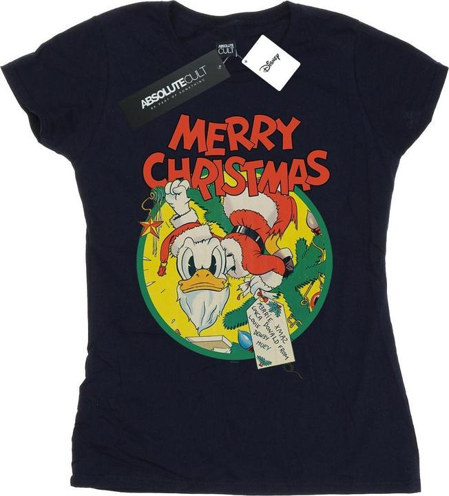 Disney Donald Duck Merry Christmas TShirt (XL)
