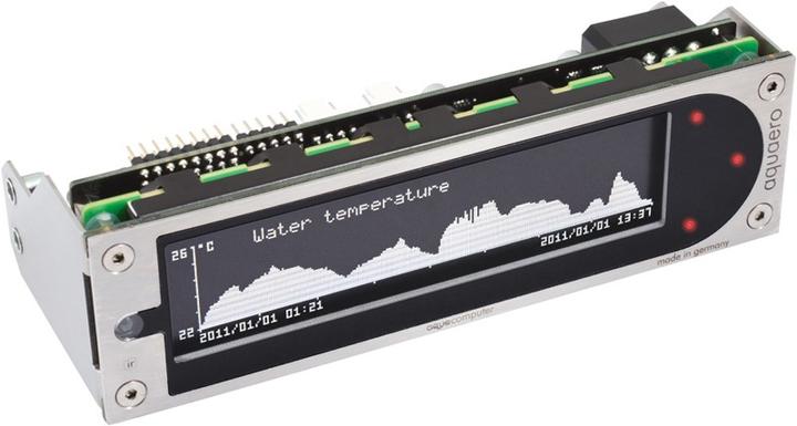 Produktbild Aqua Computer aquaero 6 XT USB Fan-Controller, Grafik-LCD, Touch-Bedienun
