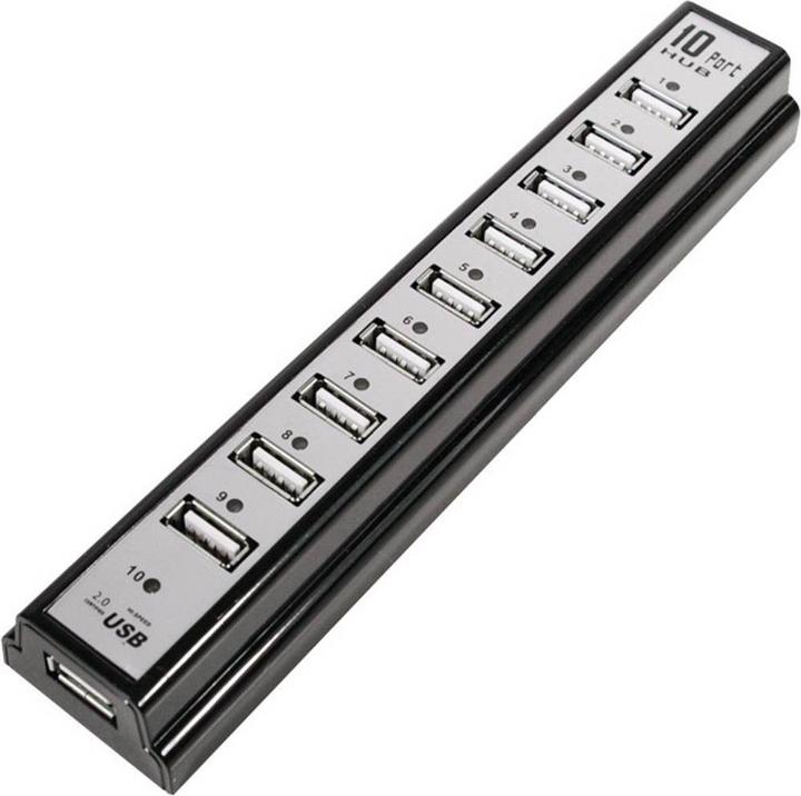 Actual product image LogiLink DUPLICATE UA0096 (USB-A, 10 Ports)