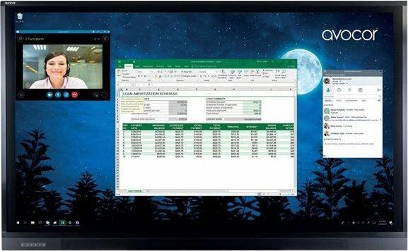 Actual product image Avocor F8650 85 Interactive Touch Screen (3840 x 2160 Pixels, 86")