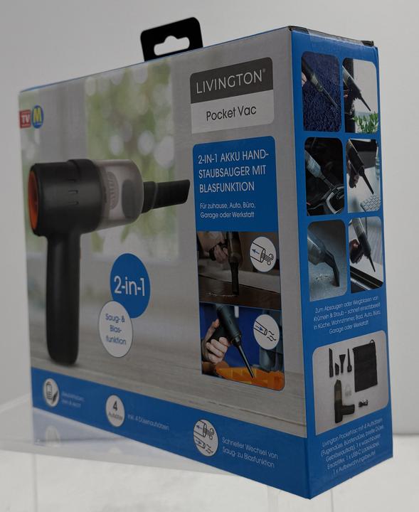 Actual product image Livington PocketVac