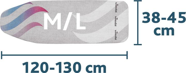 Actual product image Vileda Total Reflect ironing board cover