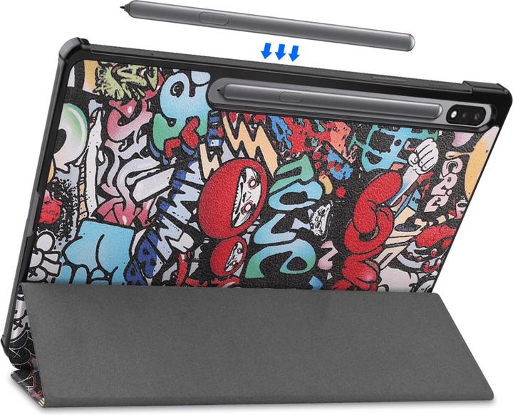Image du produit Cover-Discount Galaxy Tab S10+ Plus - Motif de l'étui intelligent tri-fold (Galaxy Tab S10+)