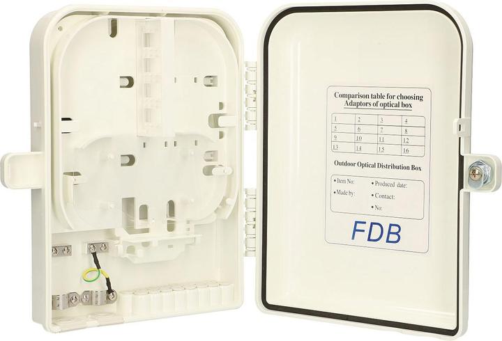 Produktbild Extralink EXEXTRALINK EDITH 16 CORE GLASFASER-VERTEILERKASTEN EX16C1306-J