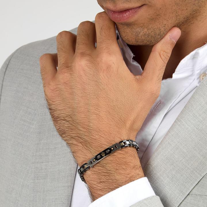 Actual product image Maserati Armband (18 cm, Ceramic, Stainless steel)
