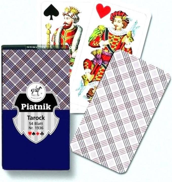 Actual product image Piatnik Taroky classic stones