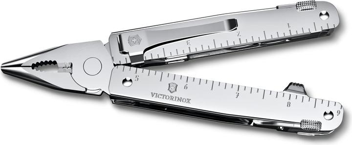 Actual product image Victorinox Swiss Tool MX Clip 3.0327.MKB1 Multitool Silver (26 Functions)