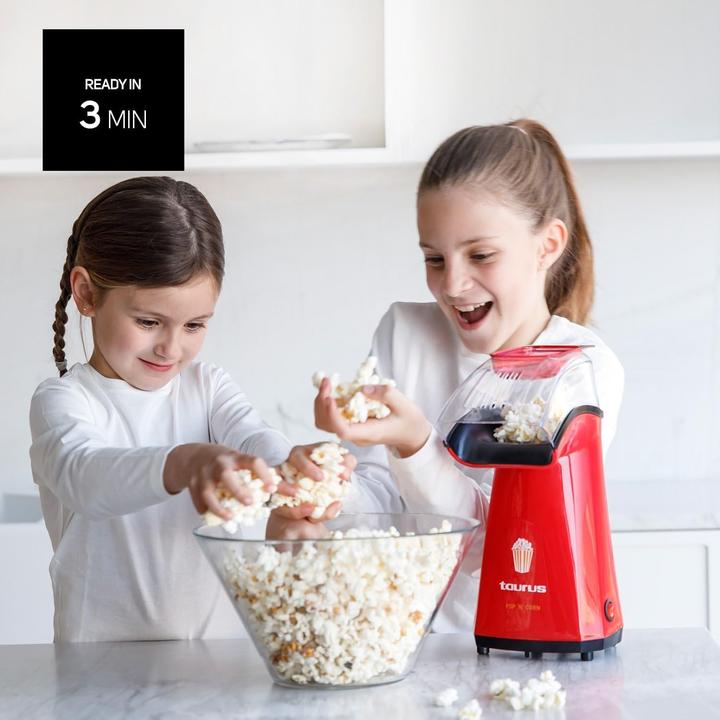 Actual product image Taurus 968375000, Black, Red, Transparent, 3 min, Buttons, 1100 W