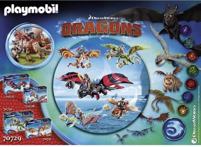 Produktbild Playmobil Dragon Racing: Fischbein und Fleischklops (70729, Playmobil Dragons)