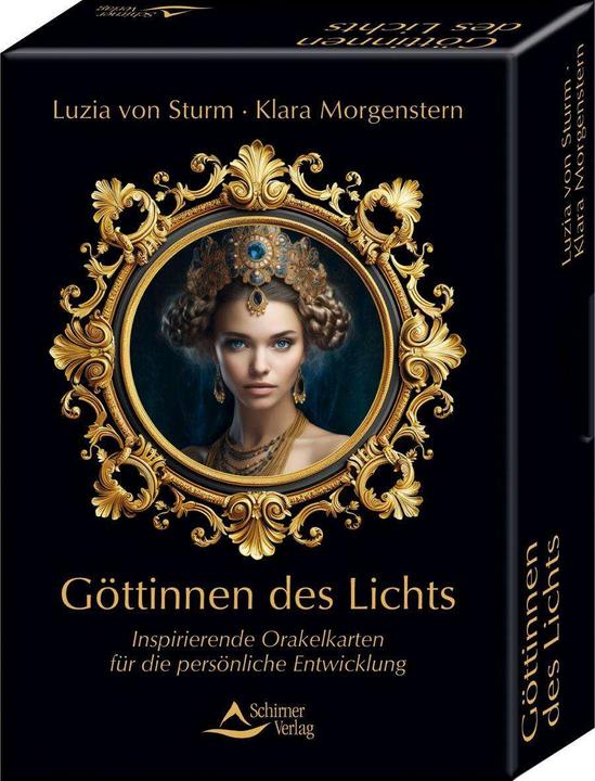 Produktbild Göttinnen des Lichts - Inspirierende Orakelkarten für die persönliche Entwicklung (Deutsch, Klara Morgenstern, Luzia von Sturm, 2024)