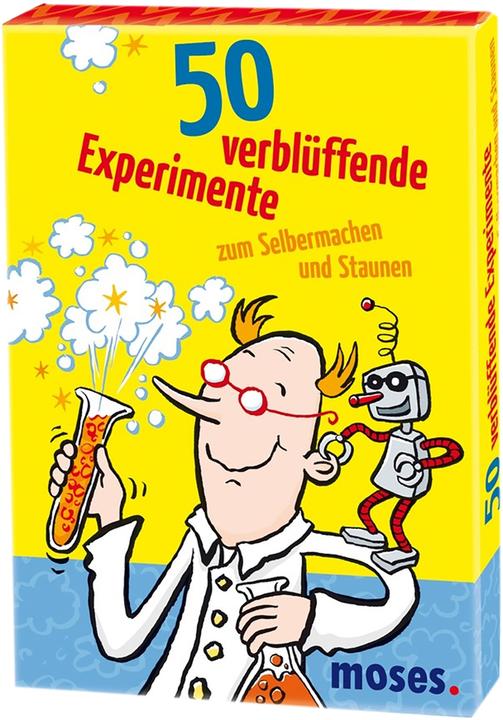Actual product image 50 amazing experiments to do yourself and marvel at (German)