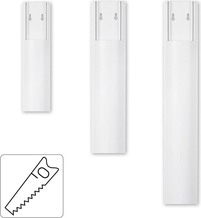 Produktbild Hama PVC-Kabelkanal, halbrund (Kabelkanal, 100 cm)