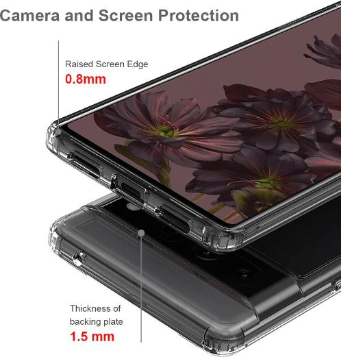 Actual product image JT Berlin BackCase Pankow Clear Google Pixel 7 Pro transparent (Google Pixel 7 Pro)