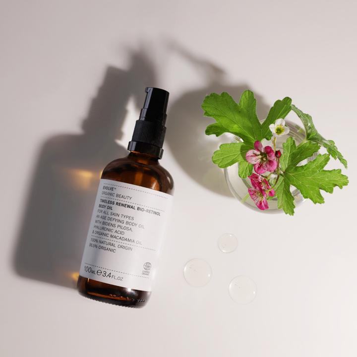 Immagine prodotto Evolve Organic Beauty Idratante Olio Corpo Rinnovatore Senza Tempo 100 ml (Olio corpo, 100 ml)