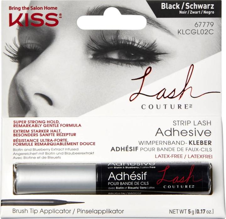 KISS Lashes - Lash Couture Glue Black (Künstliche Wimpern)