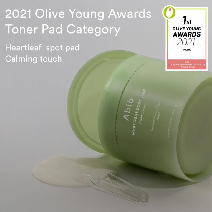 Actual product image Abib - Heartleaf Spot Pad Calming Touch (120 ml)
