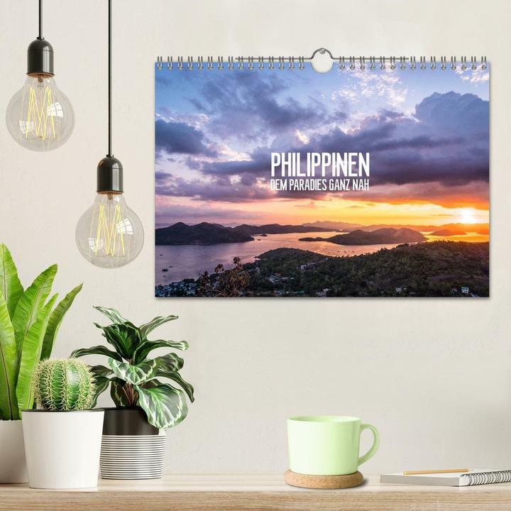 Image du produit Philippinen Foto Wandkalender 2025 (Wandkalender 2025 DIN A4 quer), Monatskalender (A4, Allemand)