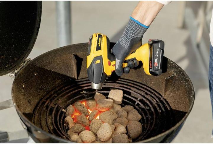 Produktbild Wagner Akku-Farbsprühpistole Universal Sprayer W 600 FLEXiO 18 V inkl. Akku-Heissluftpistole + Starter Kit