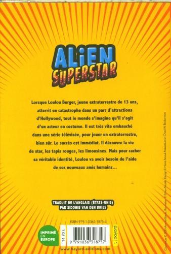 Immagine prodotto Bayard Jeunesse Alien superstar. Tome 1 (Francese, Oliver Lin, Winkler Henry, 2023)