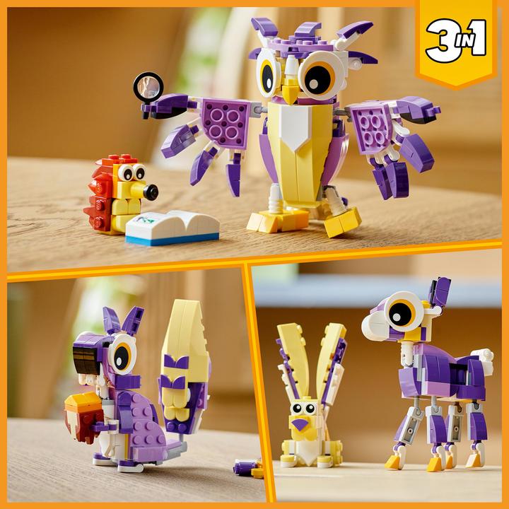 Actual product image LEGO Forest mythical creatures (31125, LEGO Creator 3-in-1)