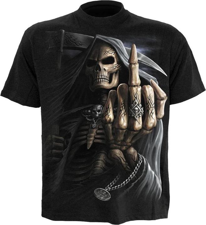 Spiral Bone Finger TShirt kurzärmlig