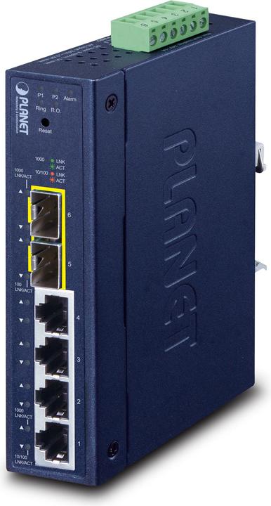 Produktbild Planet Industrial L2/L4 4-Port (6 Ports)