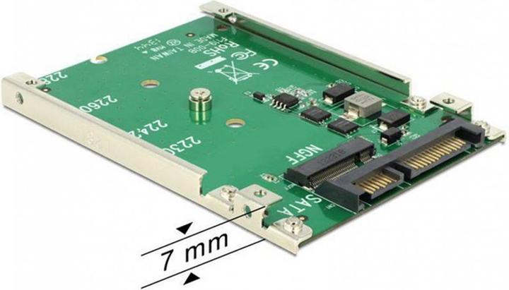 Delock 2,5″ Convertisseur SATA 22 broches > M.2 NGFF