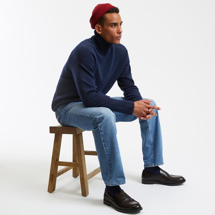 Image du produit La Redoute Collections Pull à col montant (L)