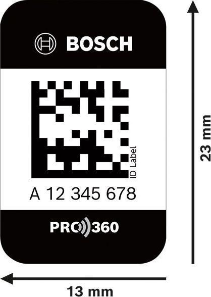 Immagine prodotto Bosch Professional Etichetta ID scatola di servizio piccola 50 | 1600A02C1K